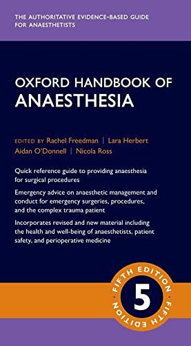 Oxford handbook of anesthesia