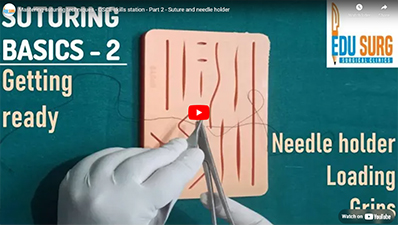 Mastering suturing techniques